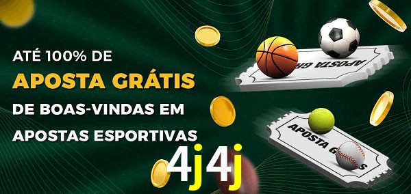 4j4j Ate 100% de Aposta Gratis